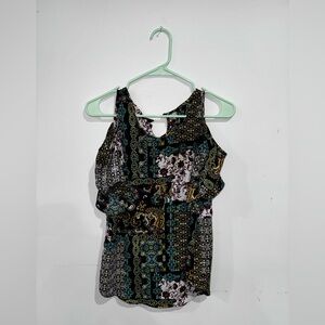 Bohemian Cold Shoulder Dress